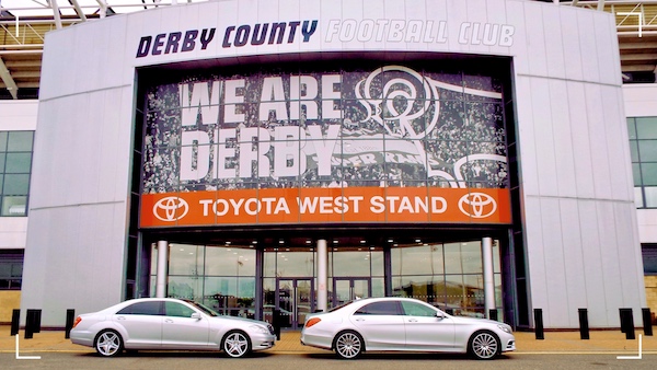 Mercedes Business Travel for Pride Park in Derby