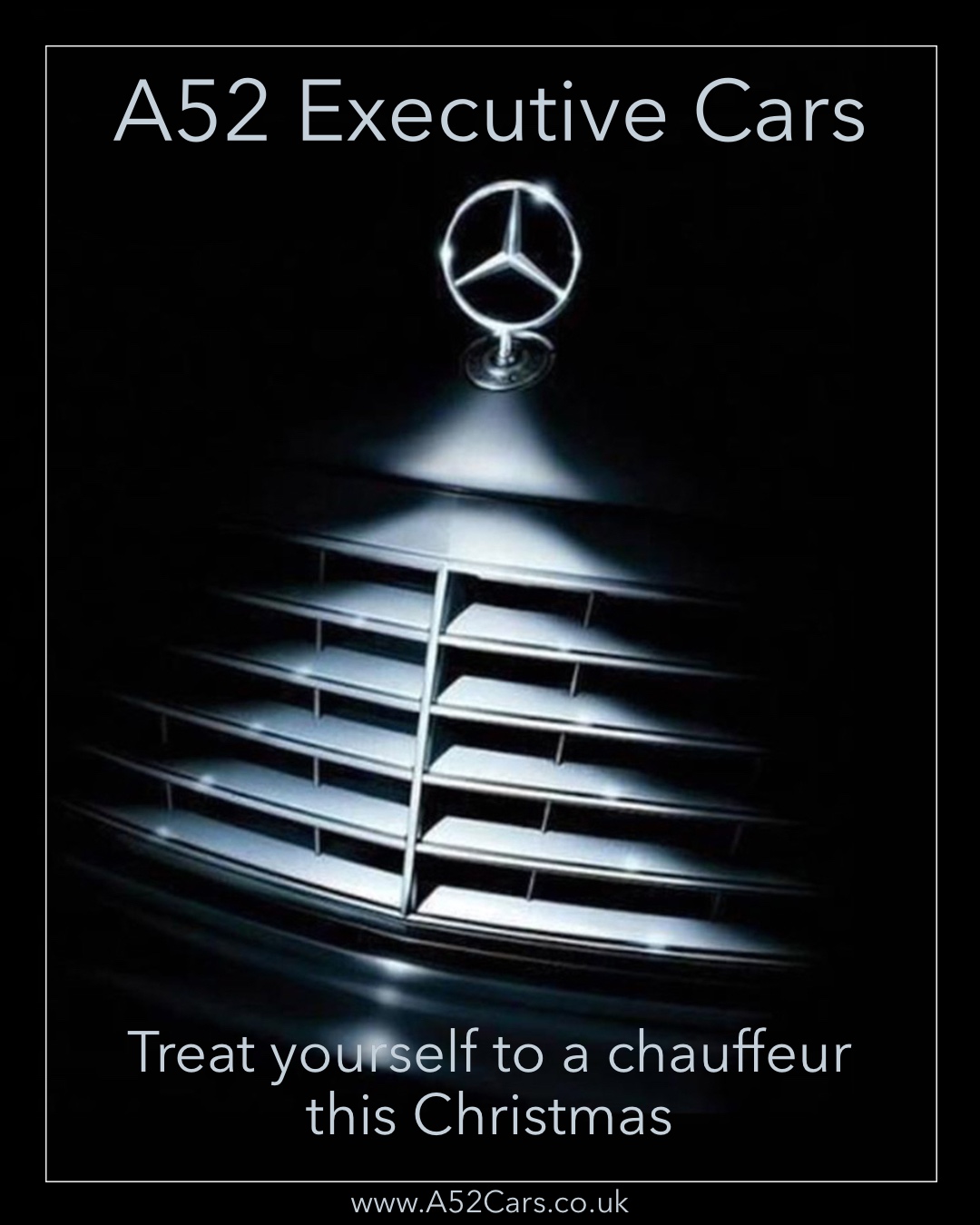 Mercedes Christmas Chauffeur Hire in Derby