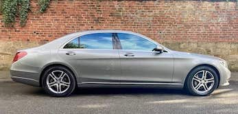 Mercedes S Class Chauffeur Hire in Derby and the East Midlands