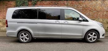 Mercedes V Class Chauffeur Hire in Derby and the East Midlands