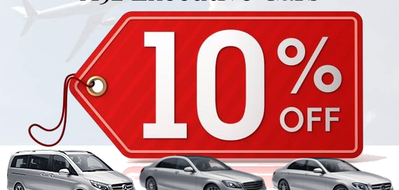 10% Discount on chauffeur hire in Derby