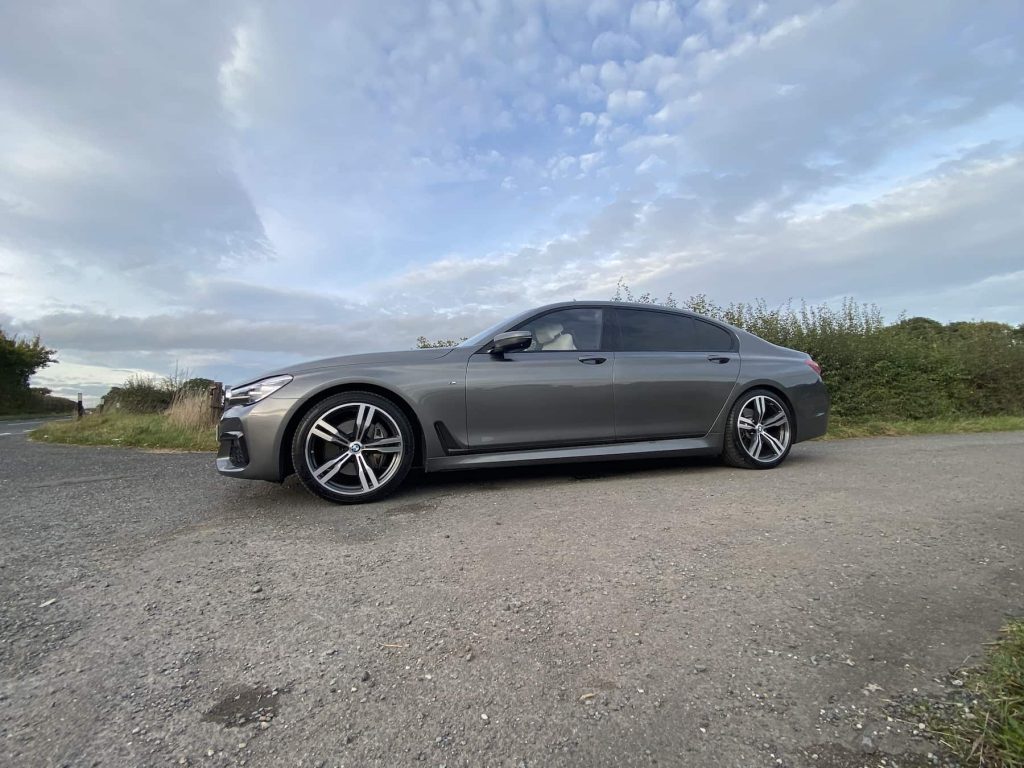 Chauffeur driven Hire in Derby in our new BMW 7 Series