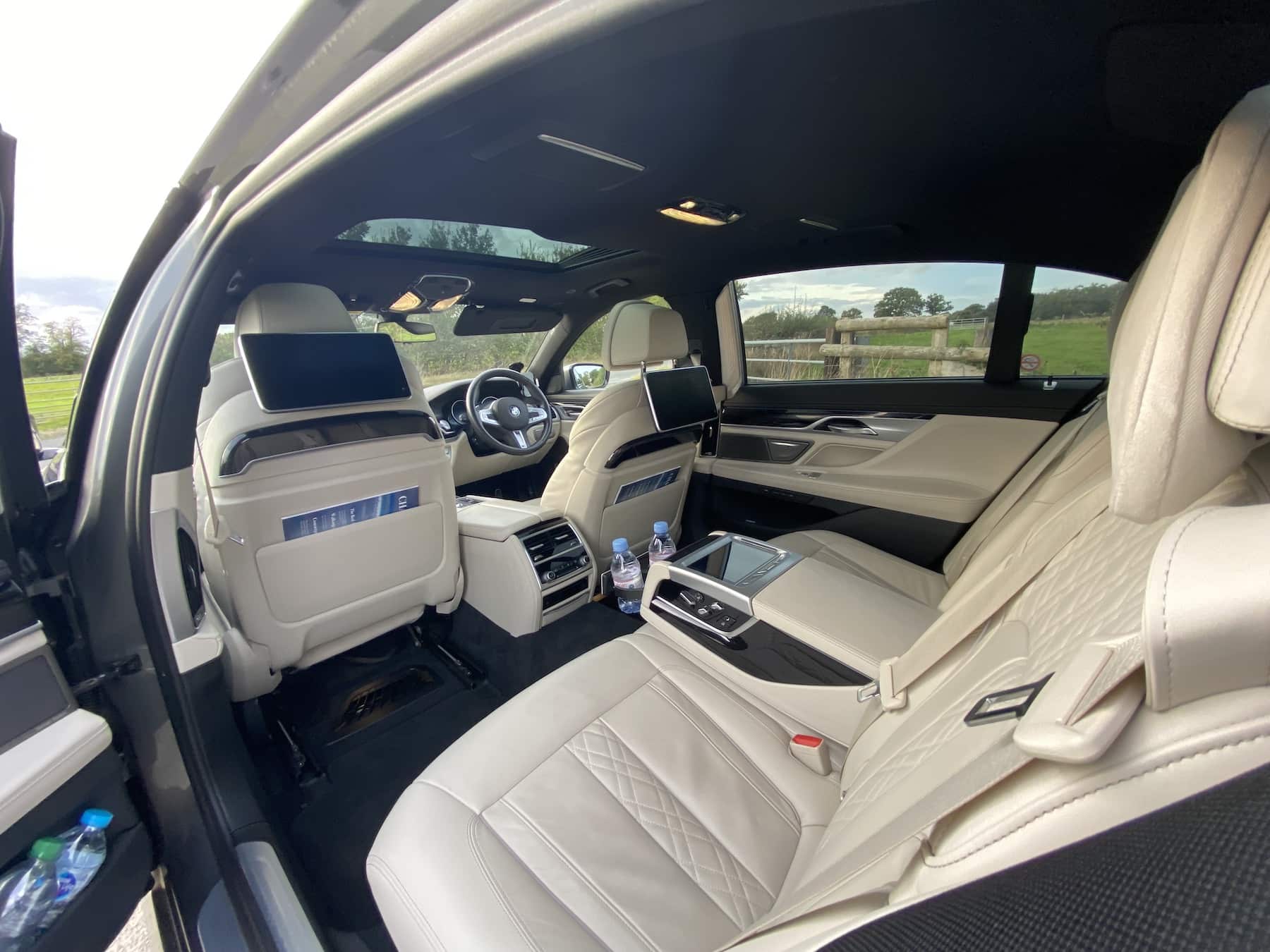 complete luxury interior on your next Derby chauffeur car hire