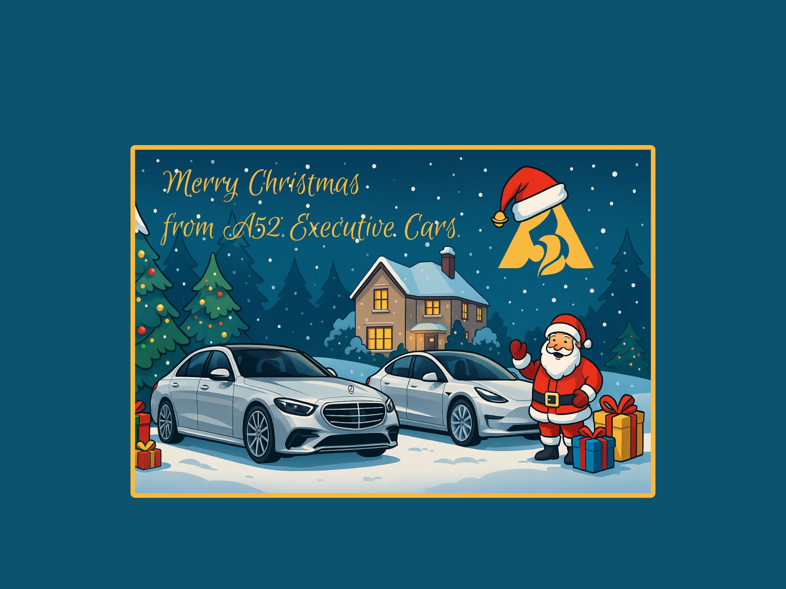 Travel Safely & in Style This Christmas <br> with A52 Executive Cars