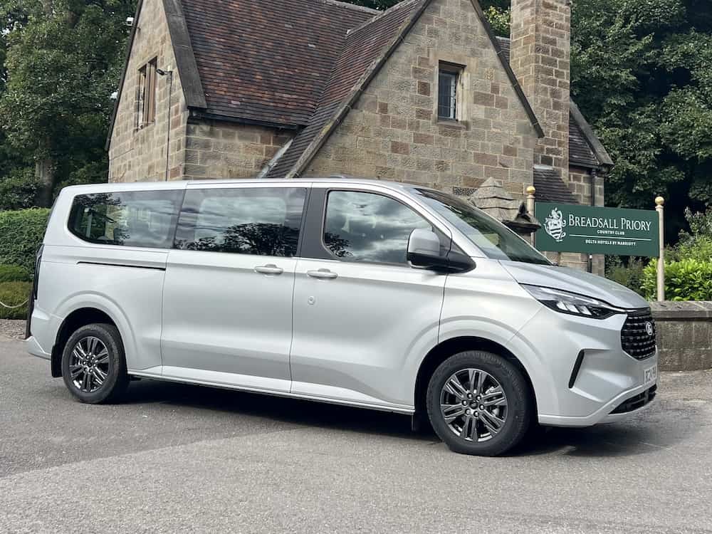 Group travel to Cheltenham Festival in our Tourneo Custom Minibus